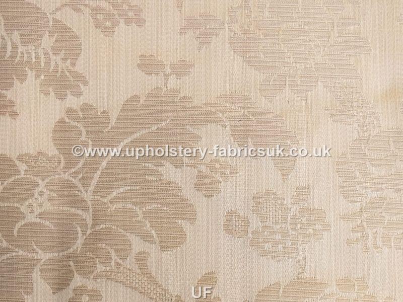 Ross Fabrics Damask SR 14265 CREAM Upholstery Fabrics UK