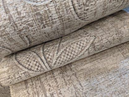 Ross Fabrics Bloomsbury Plain Silver SR12637 - Image 3