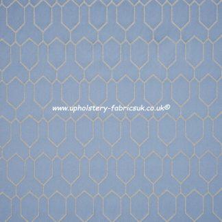 Beaumont Textiles Masquerade HEPBURN STONE BLUE