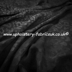 Warwick Fabric Sauvage Jaguar Onyx