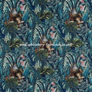 Beaumont Textiles Urban Jungle Sumatra Indigo