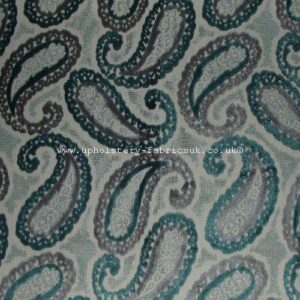 Ross Fabrics Eleganza Paisley Teal SR17394