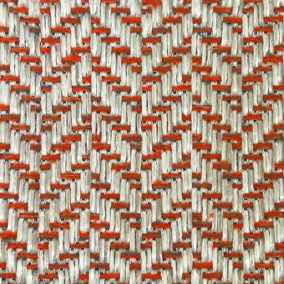 Ross Fabrics Wexford Herringbone Henna SR19414