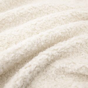 Warwick Fabric Fauxy Fur Lambert Snow
