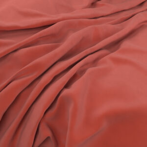 Warwick Fabric Plush Velvet Coral
