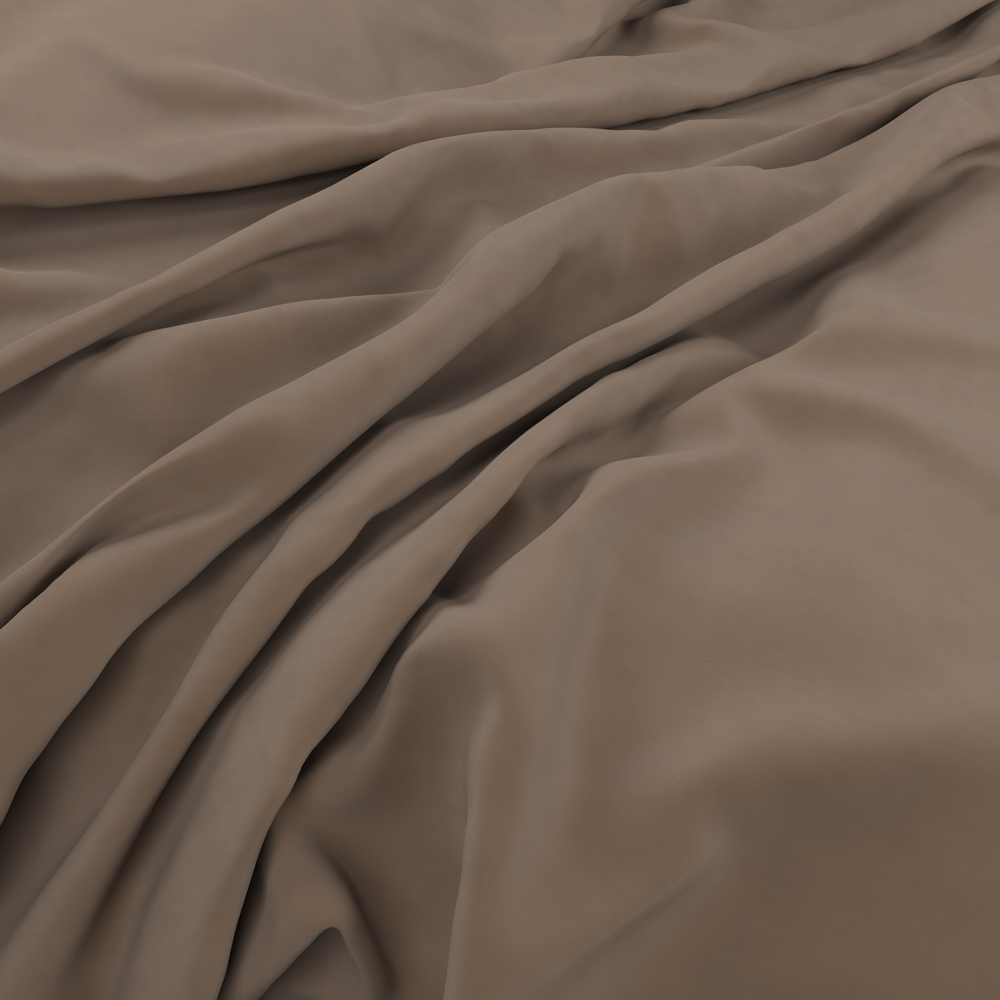 Warwick Fabric Plush Velvet Fallow