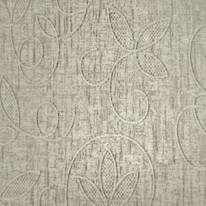 Ross Fabrics Bloomsbury Floral Silver SR12607