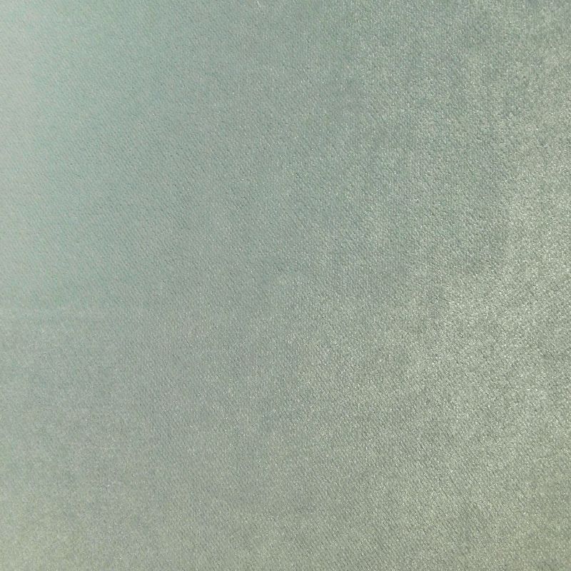 Ross Fabrics Aqua Velvet Silver SR19234